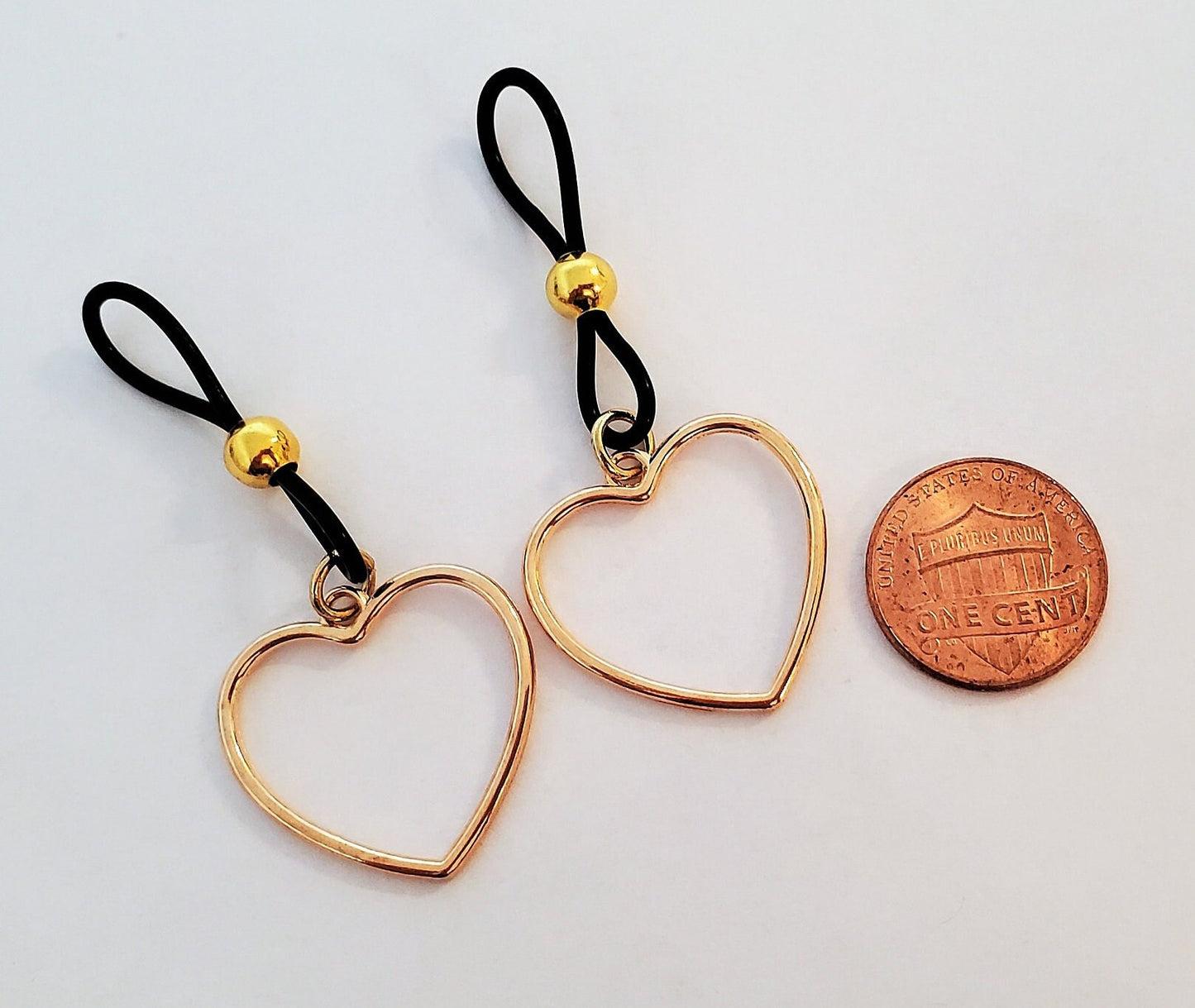 Heart Nipple Noose Intimate Jewelry Non Piercing