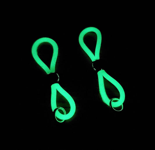 Glow in the Dark Non-Pierced Nipple Noose Jewelry Set