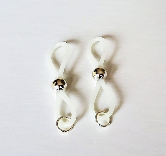 Glow in the Dark Non-Pierced Nipple Noose Jewelry Set