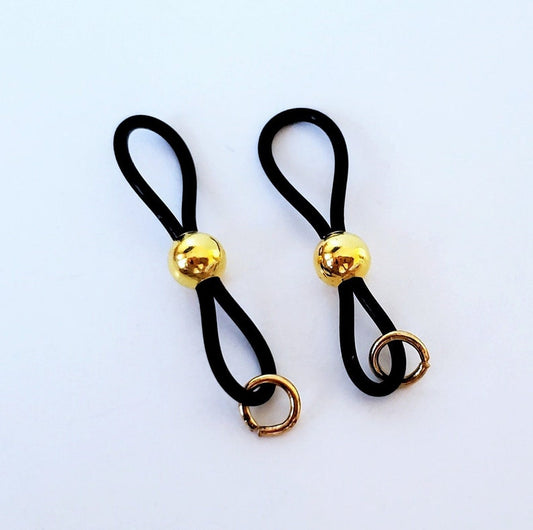 Non-Pierced Nipple Noose Lingerie Jewelry, Fake Nipple Rings