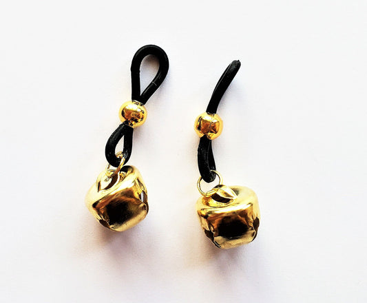 Nipple Bells, Christmas Nipple Charm, Fake Nipple Rings, Nipple Jewelry