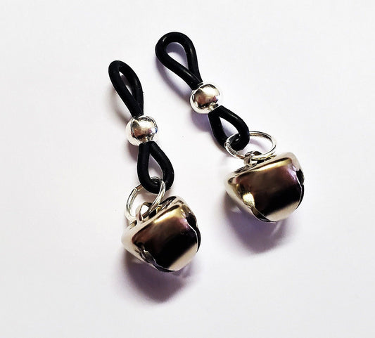 Nipple Bells, Christmas Nipple Charm, Fake Nipple Rings, Nipple Jewelry