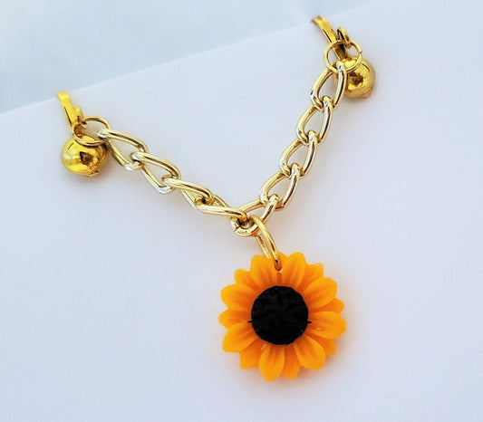 Sunflower Non-Pierced Labia Jewelry, Pussy Clips, Clitoral Lingerie, Clitoral Jewelry, Clit Clamps, Sexy Vaginal Chain, Fake Clit Clip