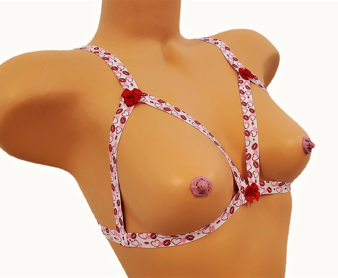 Glitter Heart Uncensored Cutout Lingerie Set Ivy's Intimates Glitter Heart Uncensored Cutout Lingerie Set Ivy's Intimates