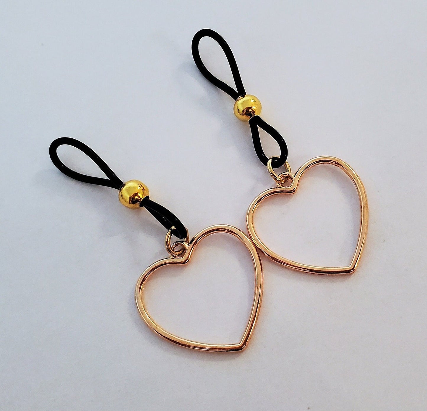 Heart Nipple Noose Intimate Jewelry Non Piercing